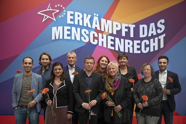 Gruppenbild der Kandidatinnen und Kandidaten